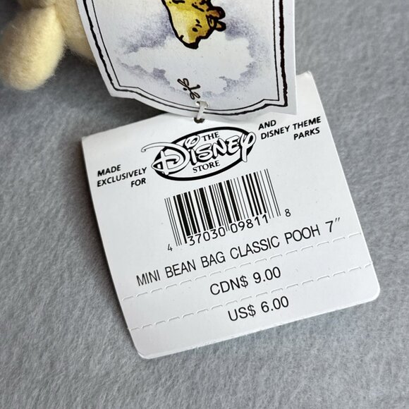 Classic Winnie The Pooh Collection Piglet Eeyore Tigger Disney Store Stuffed Toy - Picture 12 of 16